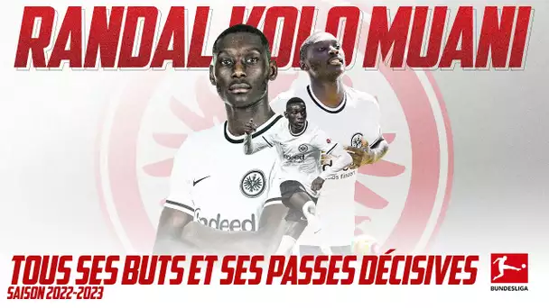 🇩🇪⚽️ Tous les buts et les passes décisives de Randal Kolo Muani cette saison en Bundesliga