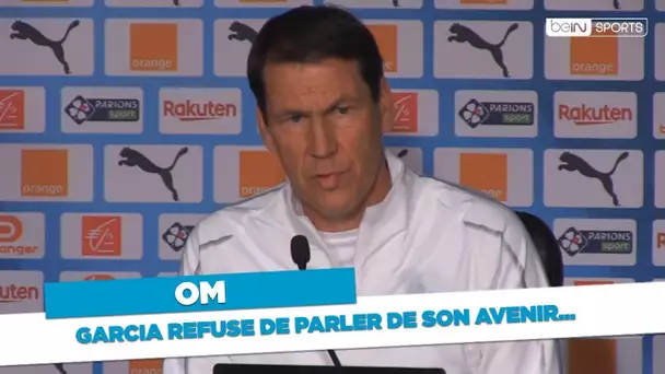 Garcia refuse de parler de son avenir à l'OM