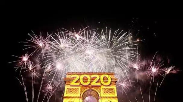 Paris, Moscou, Sydney, Hong Kong... le monde fête l'arrivée de 2020