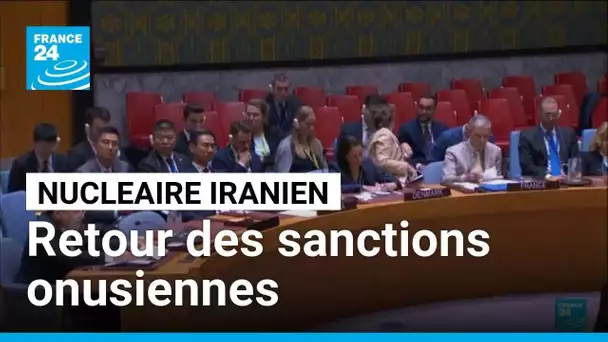 Nucléaire iranien : l'échec de négociations entre les Européens et Téhéran • FRANCE 24