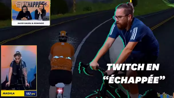 Une course cycliste virtuelle mais physique cartonne sur Twitch