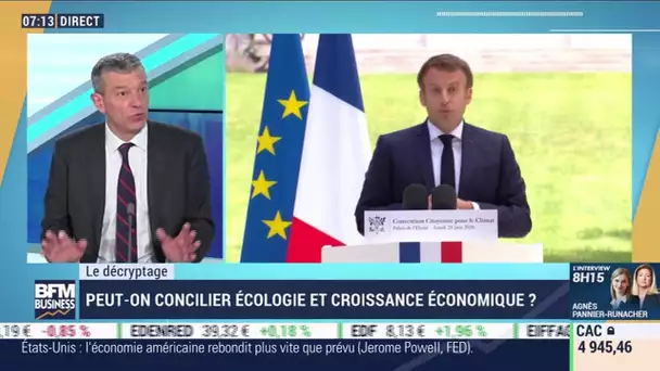 Le décryptage : Peut-on concilier écologie et croissance économique ?