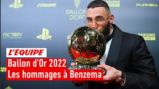 Ballon d'Or 2022 - "Élégance", "humilité", "fierté" : Pluie d'éloges pour Benzema après son sacre
