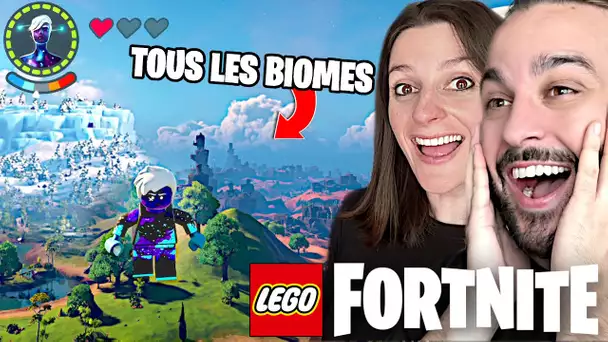 LEGO FORTNITE : ON A TROUVE LA MEILLEURE MAP DU JEU !