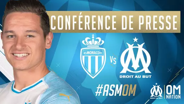 Monaco - OM | La conférence de Florian Thauvin 🎙️