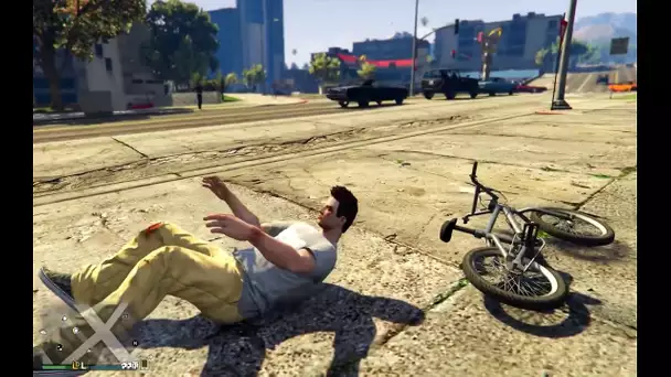 APPRENDRE LE BMX AVEC LASALLE : LES MURS - GTA 5 ONLINE