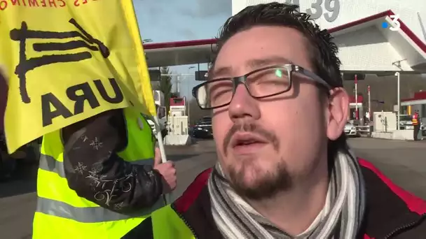 Dole Choisey : action contre la réforme des retraites