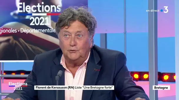 "Le gouvernement a saboté cette élection" Florent de Kersauson (RN) #regionales2021 #Bretagne