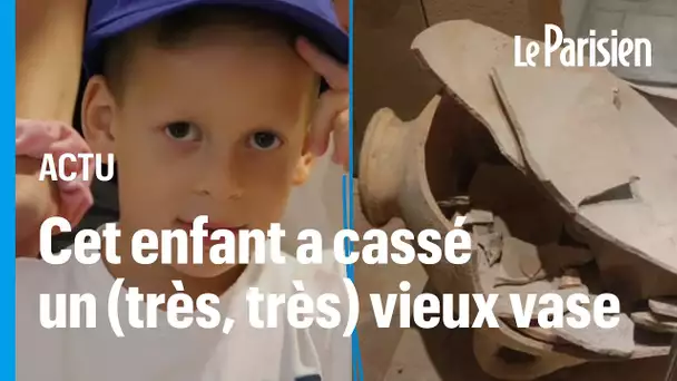 Un enfant de 4 ans brise accidentellement une jarre vieille de 3 500 ans dans un musée