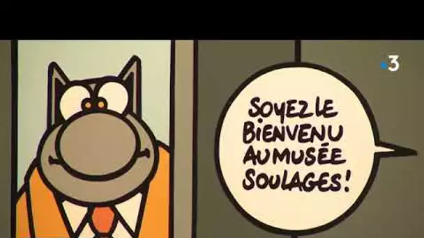 Aveyron : le Chat se réveille au musée Soulages