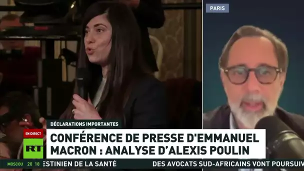 🔘 Conférence de presse d'Emmanuel Macron