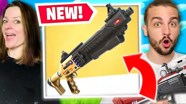 NOUVEAU FUSIL A POMPE A AMORCE ! MISE A JOUR FORTNITE DUO FR