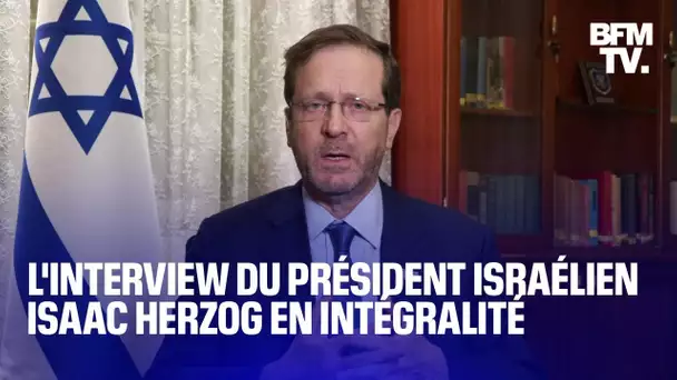 L'interview du président israélien Isaac Herzog en intégralité