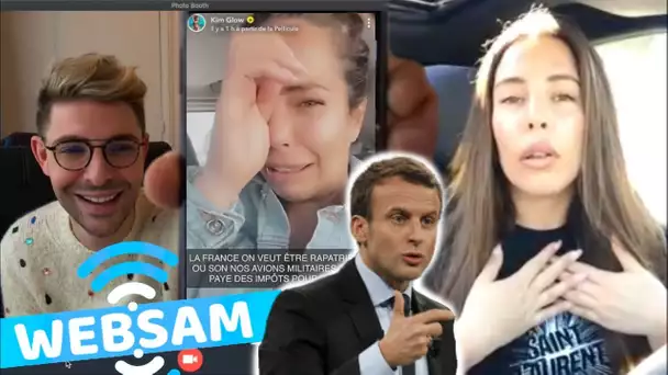 Kim Glow bloquée en Tunisie pète un câble : Bad buzz ? Elle dévoile la vérité cachée en #WebSam