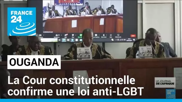 Ouganda : la Cour constitutionnelle confirme une loi anti-LGBT+ controversée • FRANCE 24
