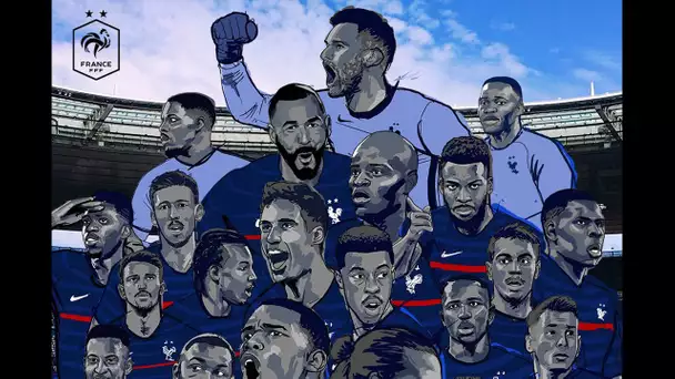 "Ecris mon nom en Bleu, crie mon nom en Bleu", Equipe de France I FFF 2021