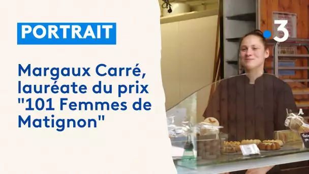 Portrait : Margaux Carré maître pâtissière et chocolatière à Lille, primée à Matignon