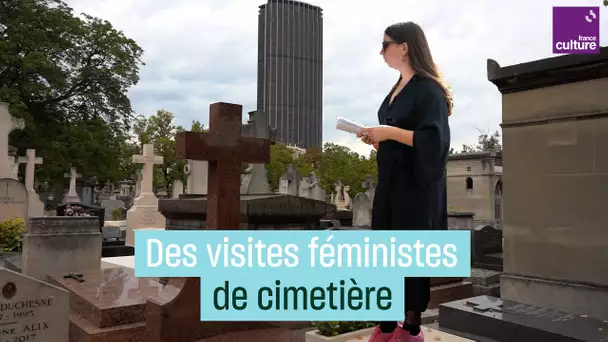 Elle organise des visites féministes de cimetière