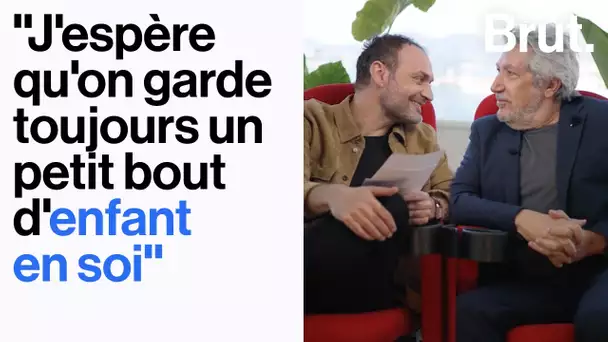 Brut.Cannes : Alain Chabat discute avec Augustin Trapenard