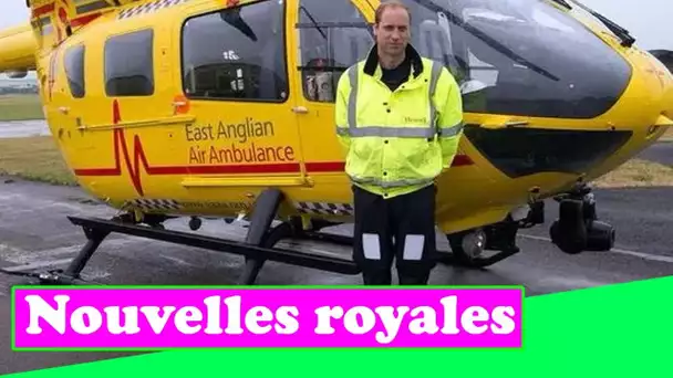 William admet ses difficultés dans le rôle d'ambulance aérienne alors que le soutien est dévoilé à 9