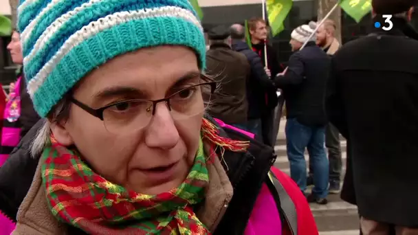 Manifestation à Rouen le 19 décembre contre le projet de réforme des retraites