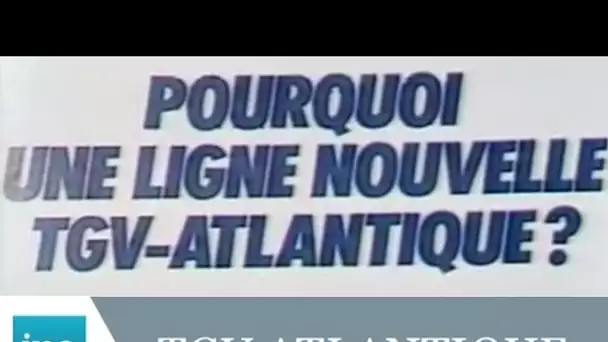 Les difficultés du réseau TGV Atlantique - Archive INA