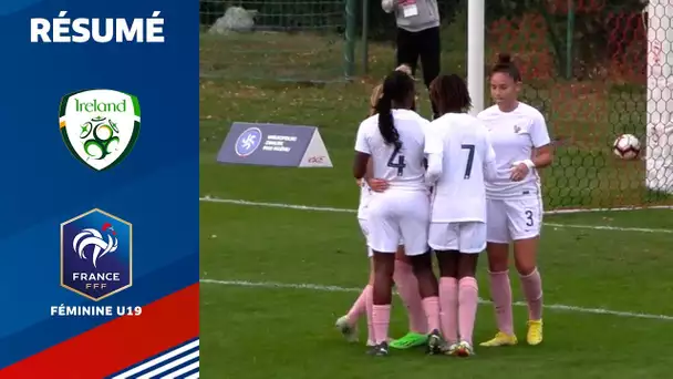 Résumé : Rep. d'Irlande - France (0-1) U19 Féminine I FFF 2022