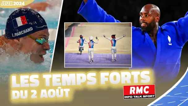 JO 2024 : Les temps forts du 2 août avec les comms RMC