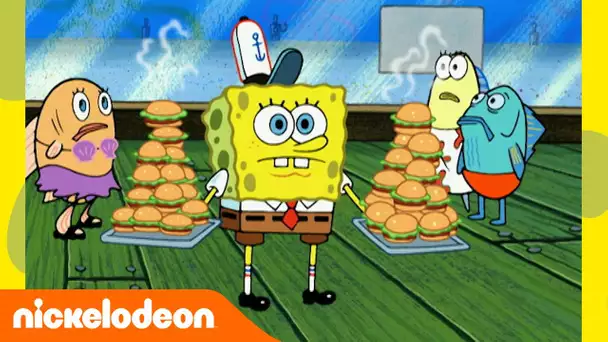 20 anecdotes sur Bob l'éponge | Le meilleur burger de l'océan | Nickelodeon France