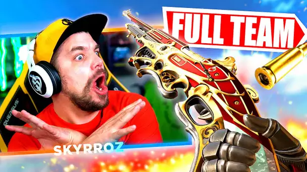 NOUVELLE ARME LEGENDAIRE et TENTATIVE FULL TEAM sur APEX LEGENDS !