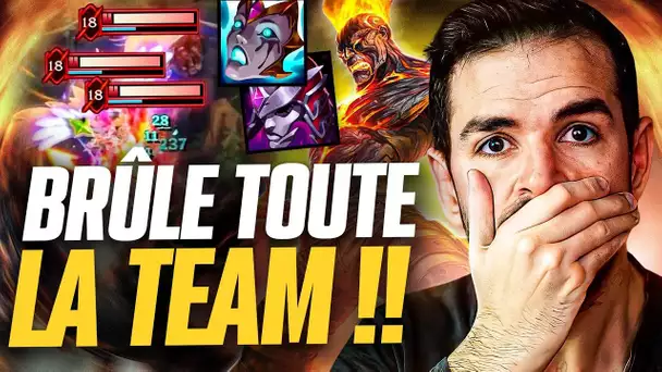 BRAND JUNGLE SURPREND ET BRÛLE TOUTE LA TEAM ADVERSE ! (Dégâts de fou)