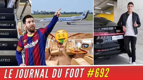 Lionel MESSI loue (très cher) son Jet Privé, les joueurs du REAL MADRID ont reçu leur bolides