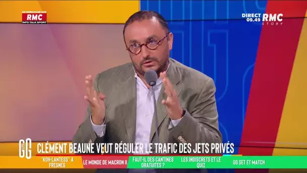 Clément Beaune veut réguler le trafic de jets privés !