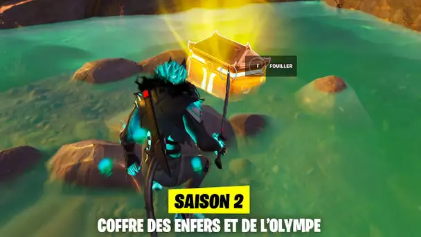 EMPLACEMENTS DES COFFRES DES ENFERS ET COFFRES DE L'OLYMPE ! (FORTNITE SAISON 2 CHAPITRE 5)