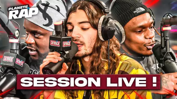 SESSION FREESTYLE avec Lujipeka, Guy2Bezbar, Mayo & Hoody Lando ! #PlanèteRap