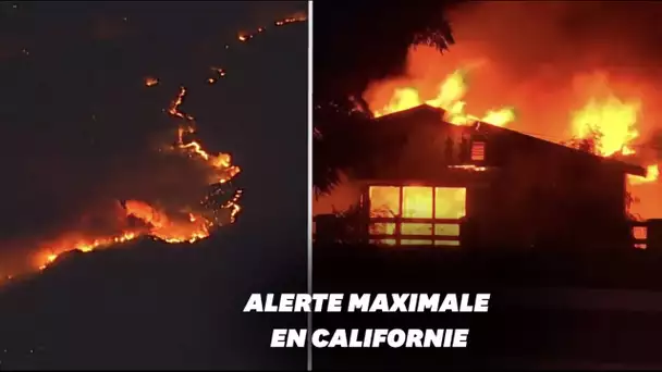 Le "Kincade Fire" ravage la Californie, 50.000 personnes évacuées