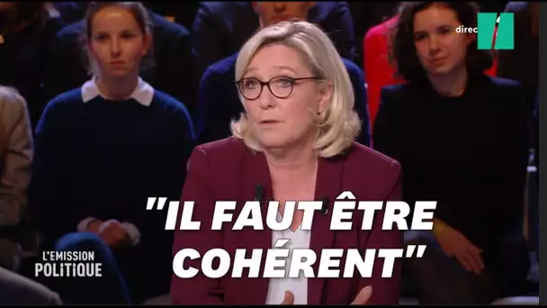 Marine Le Pen: 'Il faut vacciner tous ceux qui arrivent en France'