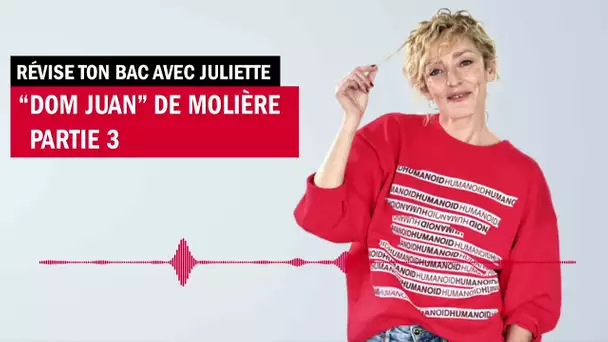 "Dom Juan" de Molière, partie 3 - Révise ton bac avec Juliette