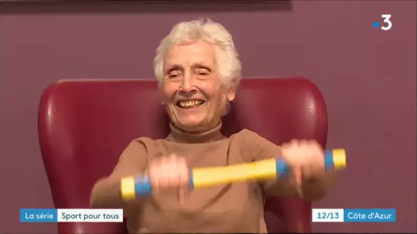 Pégomas : quand les seniors font du sport dans leur Ehpad