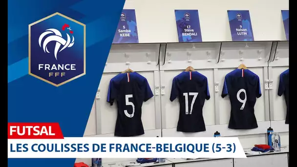 Futsal : les coulisses de France-Belgique (5-3)
