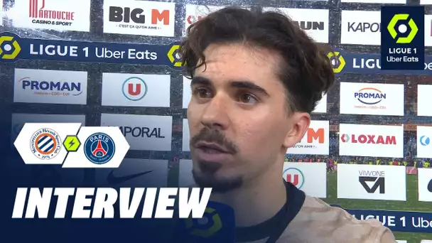 Interview de fin de match : MONTPELLIER HÉRAULT SC - PARIS SAINT-GERMAIN (2-6)  / 2023/2024