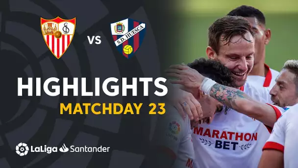 Highlights Sevilla FC vs SD Huesca (1-0)
