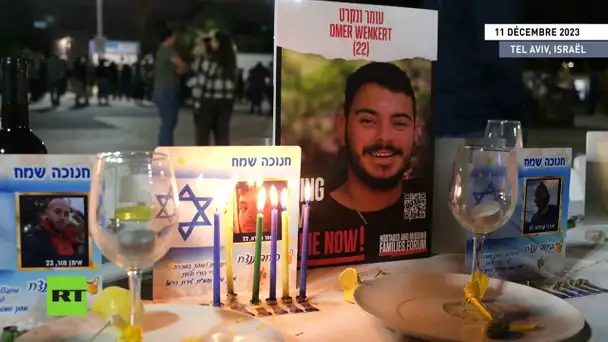 🇮🇱 Israël : des bougies de Hanouka en l'honneur des otages retenus par le Hamas
