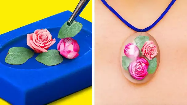 23 IDÉES DIY MIGNONNES AVEC DE LA RÉSINE ÉPOXY ET DE LA COLLE CHAUDE QUE TU VAS ADORER