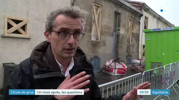 Chute d'une grue à Bordeaux : les sinistrés se sentent abandonnés