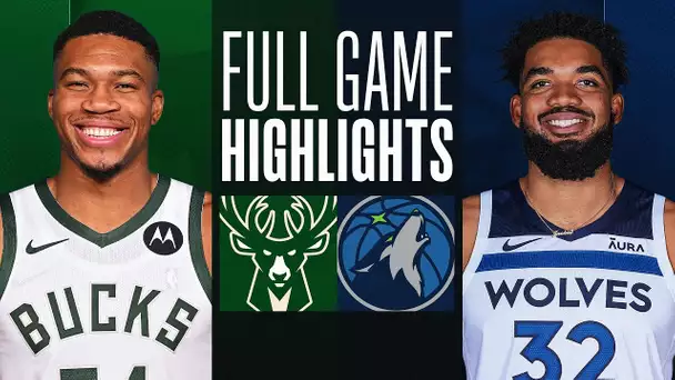 BUCKS at TIMBERWOLVES | FULL GAME HIGHLIGHTS | February 23, 2024