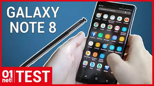 Test Samsung Galaxy Note 8 : peut-il consoler les orphelins du Note 7 ?