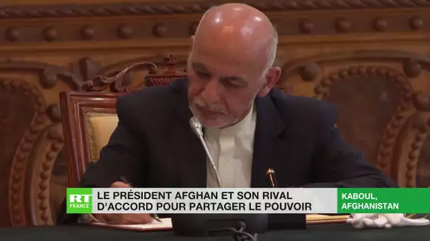 Afghanistan : le président et son rival ont signé un accord de partage du pouvoir