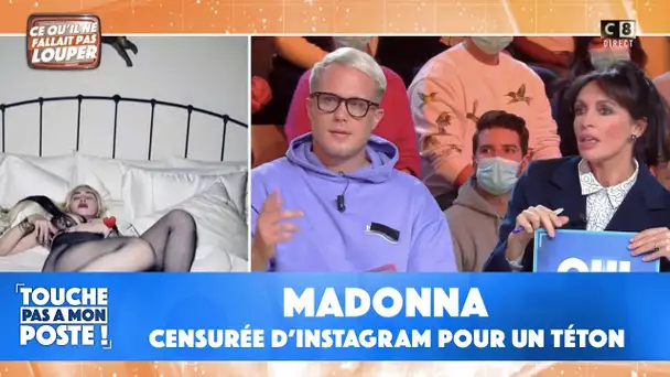 Madonna censurée d'Instagram pour un téton !