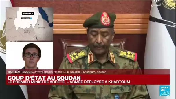 Coup d'Etat au Soudan : l'armée contrôle le centre-ville de Khartoum • FRANCE 24